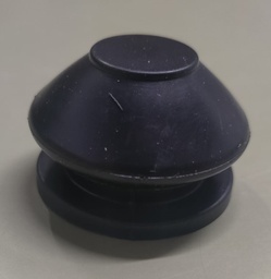 [0633] PULSADOR DE GOMA NEGRO DST